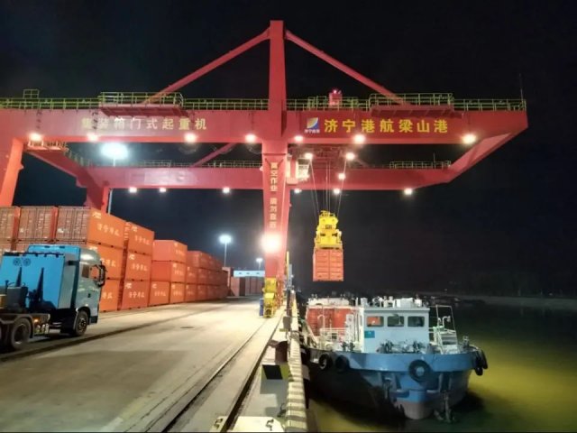 五一假期值守忙！保障濟寧港航港口高效運營