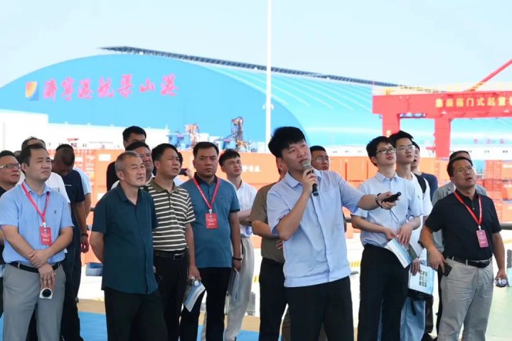 為運河接力而來！眾多嘉賓紛紛點贊“濟寧港”內河大港氣質