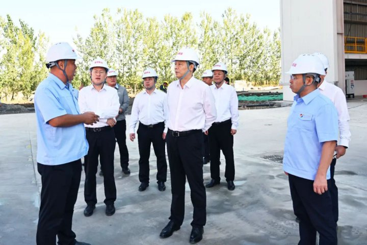 張廣宇帶隊到新能船業調研指導工作