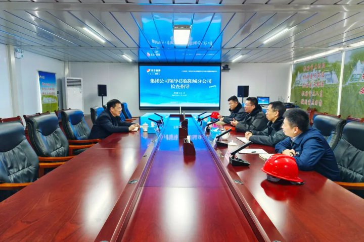 王崇景到陽城分公司檢查指導工作