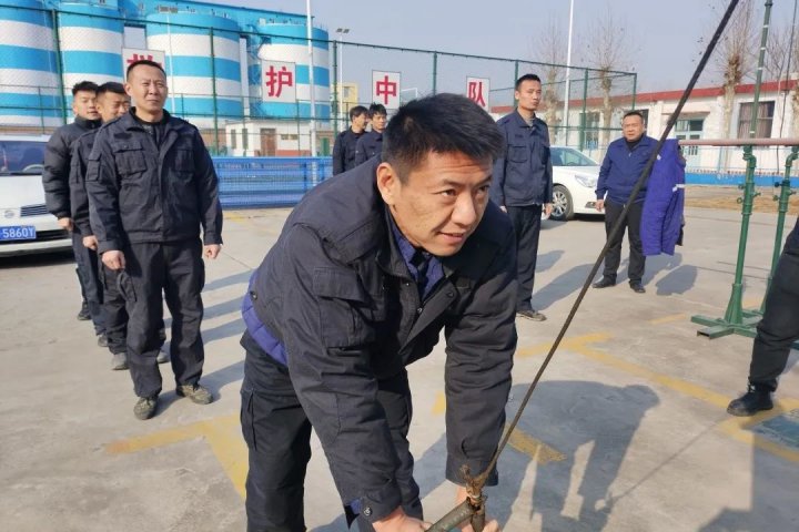 濟礦救護中隊為戰礪劍練精兵，吹響冬訓“集結號”