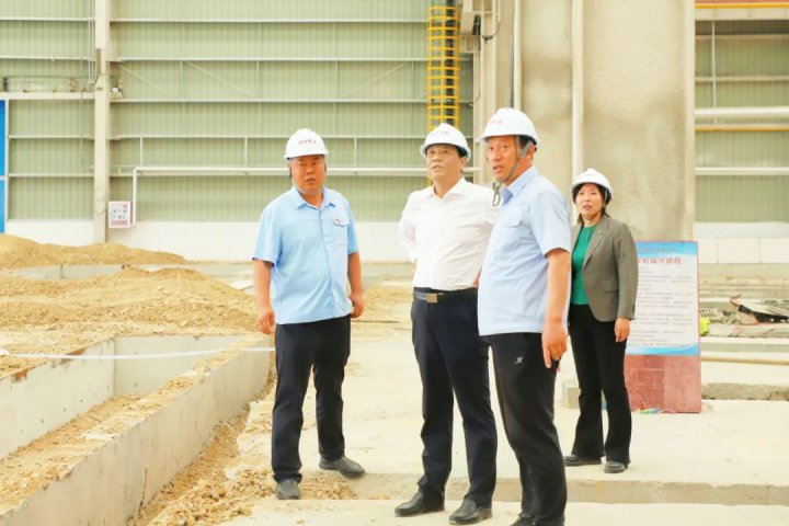 張廣宇帶隊到新能船業調研指導工作