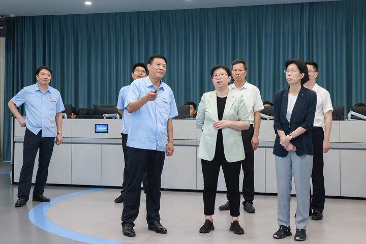 衢州市領導到濟寧能源集團參觀調研