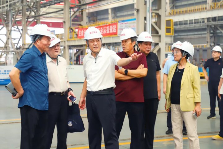 濟寧市機械協會、老科協領導到新能船業調研指導