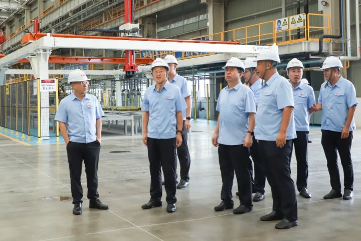 王崇景到新能船業檢查指導工作