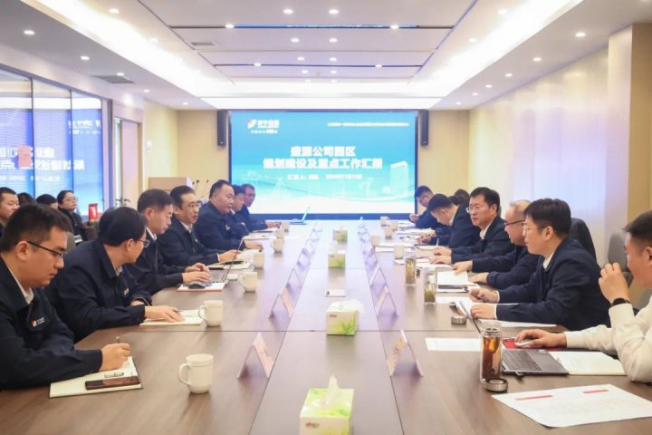 王崇景帶隊到精密制造產業園調研指導工作