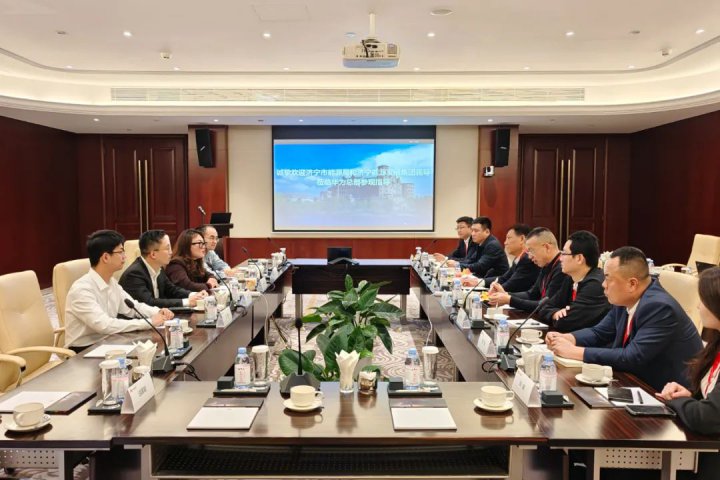 張廣宇帶隊到深圳開展招商活動